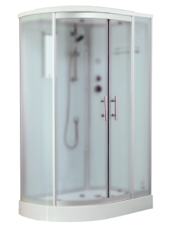 Душевая кабина Timo Standart  T-6602SLF Silver Fabric 120x85см